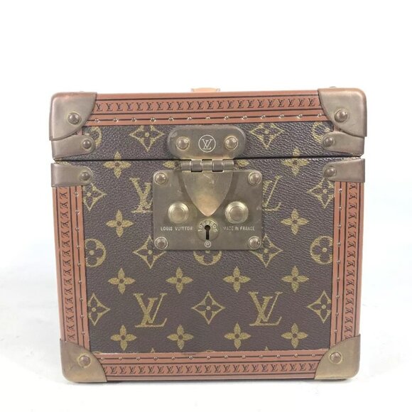 LOUIS VUITTON Monogram Boite-flacon Makeup box case Hand Bag Trunk - Picture 1 of 15